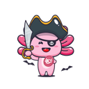 Pirate Axolotl